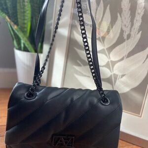 Small Black A-Z Purse